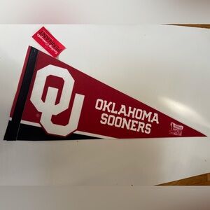 Oklahoma‎ Sooners Wall Banner Pennant Flag